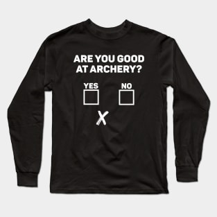 Archery Long Sleeve T-Shirt